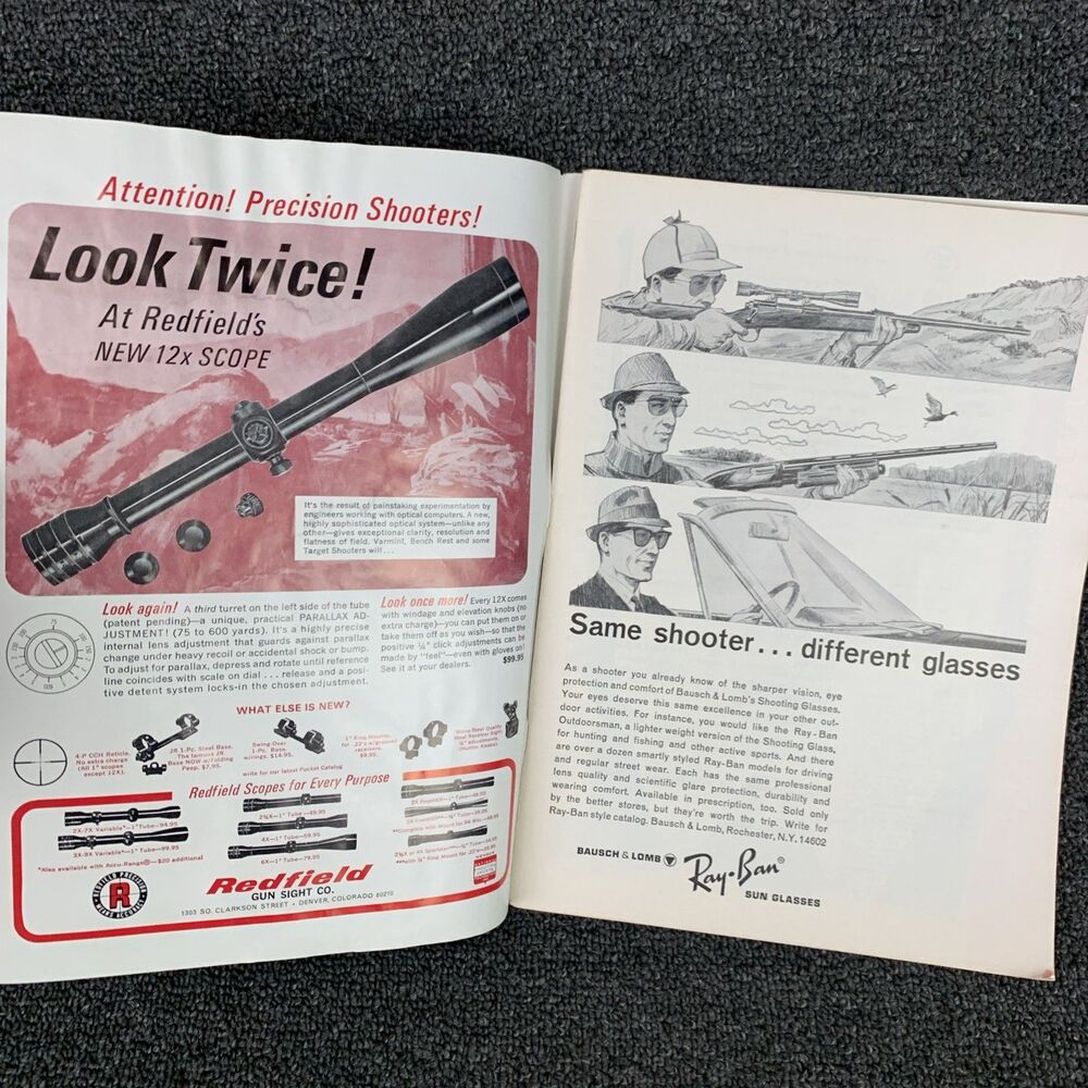 Vintage The American Rifleman Magazine May 1966 WWII Hunting Firearms WW2 - Picture 9 of 9